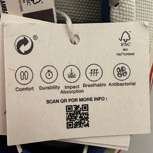 NWT Zara Comfort Sneakers Elastic Laces Bear Sole MultiColor Unisex Youth Size 2 - Picture 8 of 11